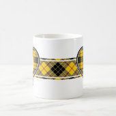 Clan MacLeod van Lewis Tartan Heart Koffiemok (Center)