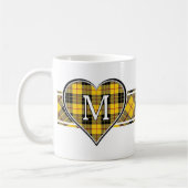 Clan MacLeod van Lewis Tartan Heart Koffiemok (Links)