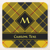 Clan Macleod van Lewis Tartan Kartonnen Onderzetters (Voorkant)