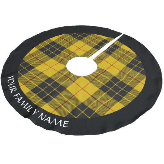 Clan Macleod van Lewis Tartan Kerstboom Rok (Gekanteld)