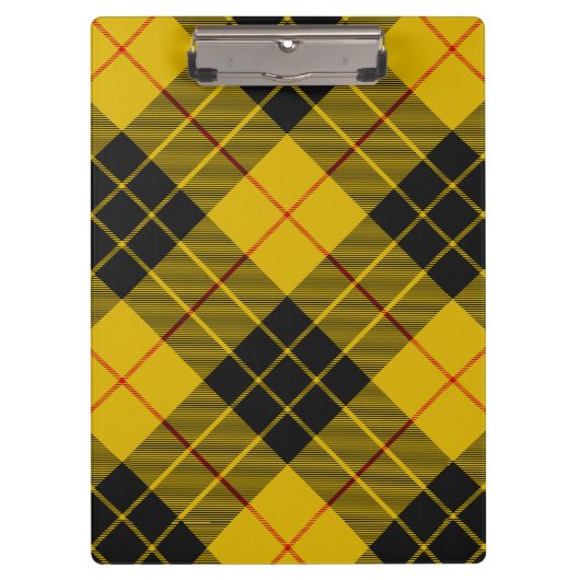 Clan Macleod van Lewis Tartan Klembord (Voorkant)