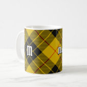 Clan Macleod van Lewis Tartan Koffiemok (Voorkant links)