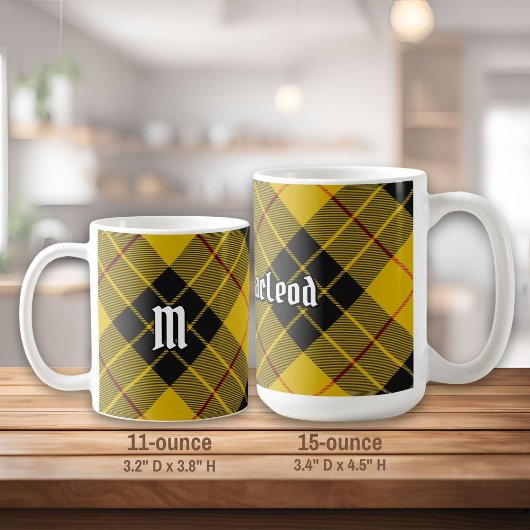 Clan Macleod van Lewis Tartan Koffiemok