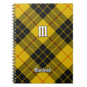 Clan Macleod van Lewis Tartan Notitieboek (Voorkant)