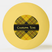 Clan Macleod van Lewis Tartan Pingpongbal (Achterkant)