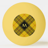 Clan Macleod van Lewis Tartan Pingpongbal (Voorkant)
