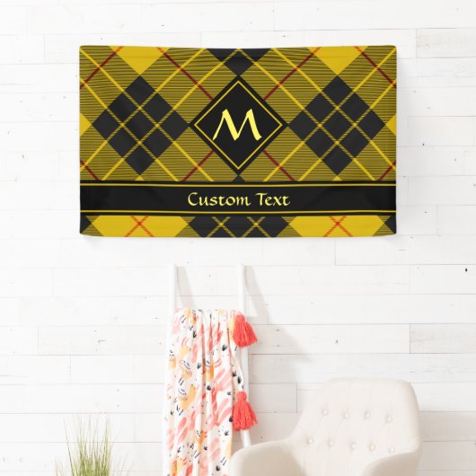 Clan Macleod van Lewis Tartan Spandoek (Insitu)