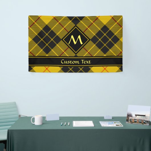 Clan Macleod van Lewis Tartan Spandoek (Beurs)