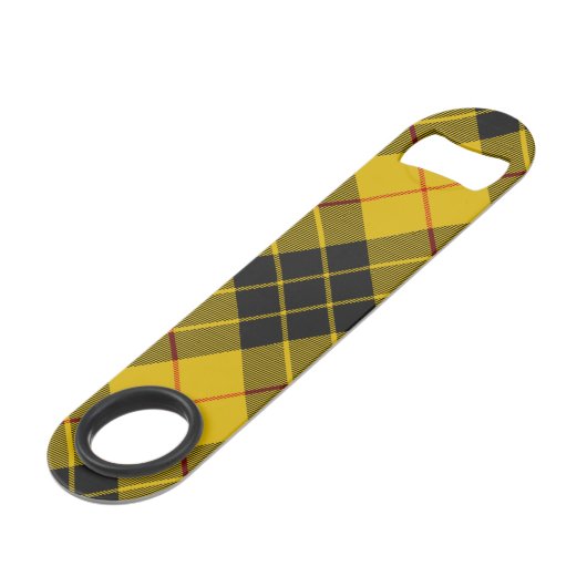 Clan Macleod van Lewis Tartan Speed Flessenopener (Achterkant Gekanteld)