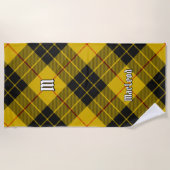 Clan Macleod van Lewis Tartan Strandlaken (Voorkant)