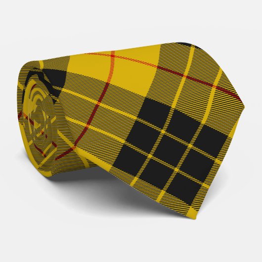 Clan Macleod van Lewis Tartan Stropdas (Opgerold)