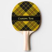 Clan Macleod van Lewis Tartan Tafeltennisbatje (Achterkant)