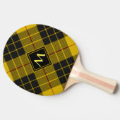 Clan Macleod van Lewis Tartan Tafeltennisbatje (Zijkant)