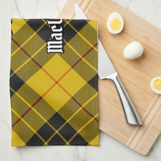 Clan Macleod van Lewis Tartan Theedoek (Quarter Fold)