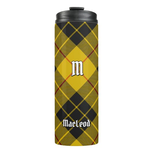 Clan Macleod van Lewis Tartan Thermosbeker (Voorkant)