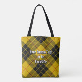 Clan Macleod van Lewis Tartan Tote Bag (Achterkant)