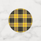 Clan MacLeod van Lewis viert Tartan Confetti (Kleine voorkant)