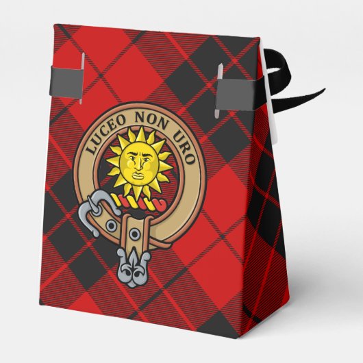 Clan MacLeod van Raasay Crest Bedankdoosjes (Achterkant)