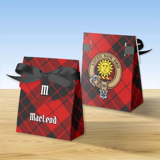 Clan MacLeod van Raasay Crest Bedankdoosjes