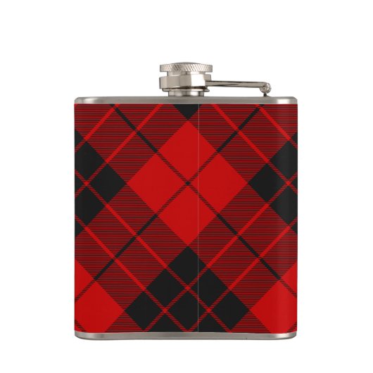 Clan MacLeod van Raasay Crest Heupfles (Achterkant)