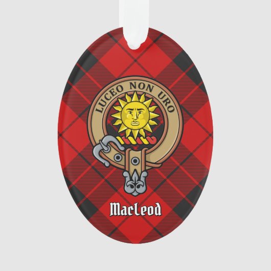 Clan MacLeod van Raasay Crest Ornament (voorkant)