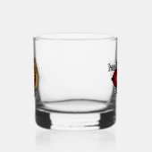 Clan MacLeod van Raasay Crest over Tartan Whisky Glas (Links)