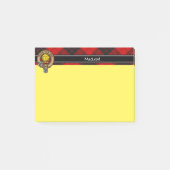 Clan MacLeod van Raasay Crest Post-it® Notes (Voorkant)