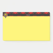 Clan MacLeod van Raasay Crest Post-it® Notes (Voorkant)