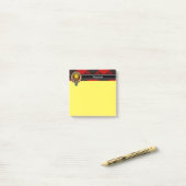 Clan MacLeod van Raasay Crest Post-it® Notes (Op bureau)