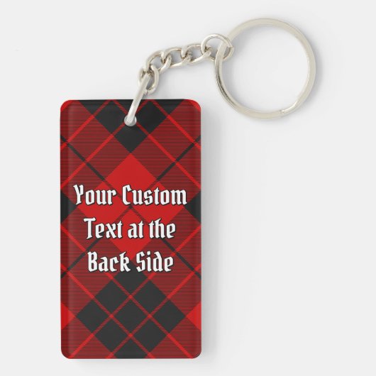 Clan MacLeod van Raasay Crest Sleutelhanger (achterkant)