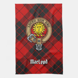 Clan MacLeod van Raasay Crest Theedoek