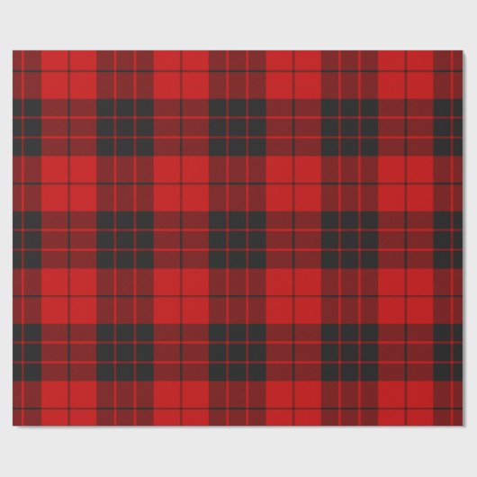 Clan Macleod van Raasay Tartan Cadeaupapier (Vlak)