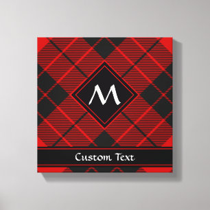 Clan Macleod van Raasay Tartan Canvas Afdruk