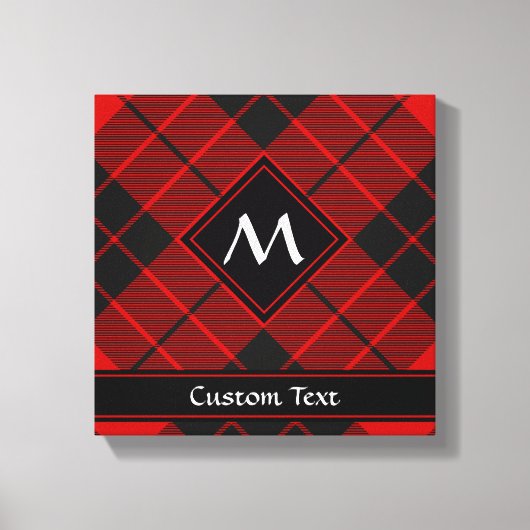 Clan Macleod van Raasay Tartan Canvas Afdruk (Voorkant)