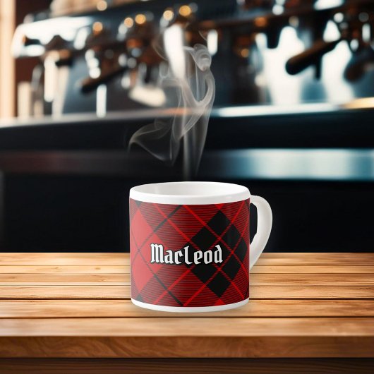 Clan Macleod van Raasay Tartan Espresso Kop
