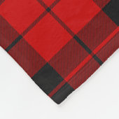 Clan MacLeod van Raasay Tartan Fleece Deken (Hoek)