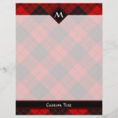 Clan Macleod van Raasay Tartan Flyer (Achterkant)