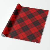 Clan Macleod van Raasay Tartan geroteerd Cadeaupapier (Uitgerold)