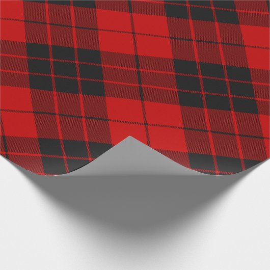 Clan Macleod van Raasay Tartan geroteerd Cadeaupapier (Hoek)