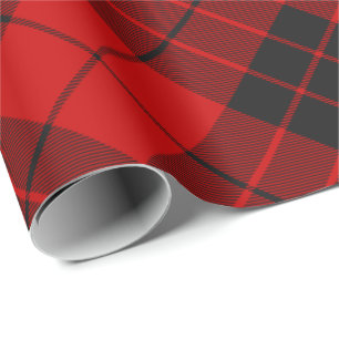 Clan Macleod van Raasay Tartan geroteerd Cadeaupapier