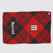 Clan Macleod van Raasay Tartan Golfhanddoek (Horizontaal)