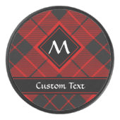 Clan Macleod van Raasay Tartan Hockey Puck (Voorkant)