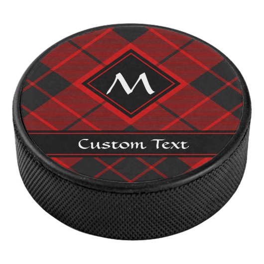 Clan Macleod van Raasay Tartan Hockey Puck (3/4)