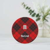 Clan Macleod van Raasay Tartan Kaart (Staand voorkant)