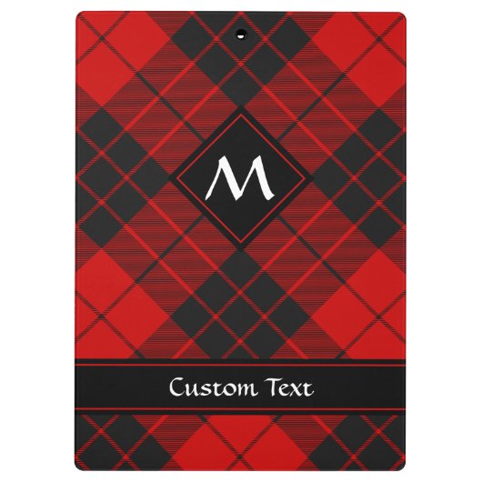 Clan Macleod van Raasay Tartan Klembord (Achterkant)