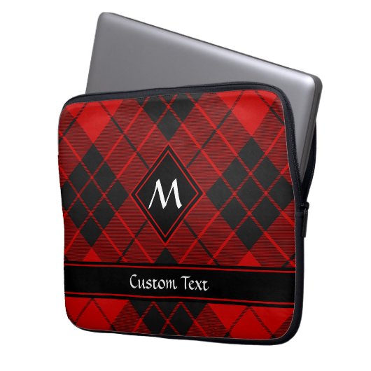Clan Macleod van Raasay Tartan Laptop Sleeve (Voorkant Links)
