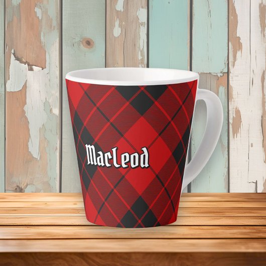 Clan Macleod van Raasay Tartan Latte Mok