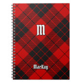Clan Macleod van Raasay Tartan Notitieboek (Voorkant)