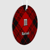 Clan Macleod van Raasay Tartan Ornament (voorkant)