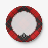 Clan Macleod van Raasay Tartan Papieren Bordje (Voorkant)